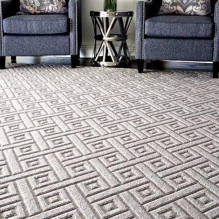 A carpet flooring design